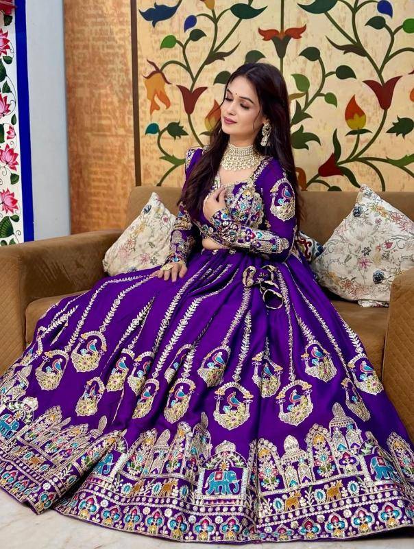 Tapi 317 Vichitra Traditional lehenga choli wholesale